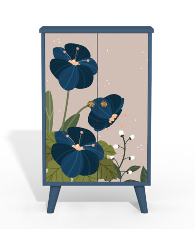 aparador timba navy flower 579